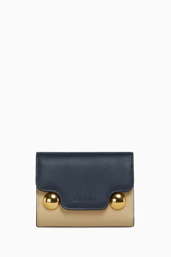 Trunkaroo Trifold Wallet in Leather