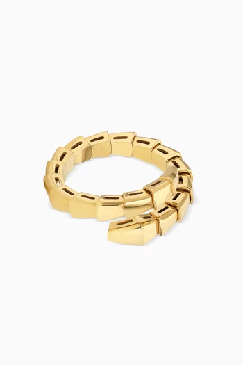 Serpenti Viper Ring in 18kt Yellow Gold