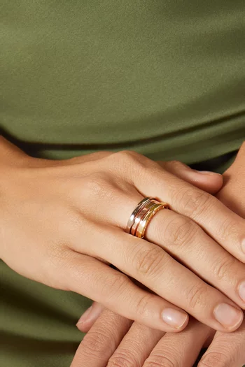 B.zero1 Ring in 18kt Gold