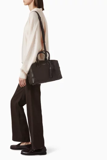 Hudson Bag Top-handle Bag in Pebbled Leather