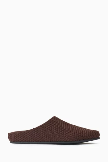 Hudson Clogs in Woven Neoprene