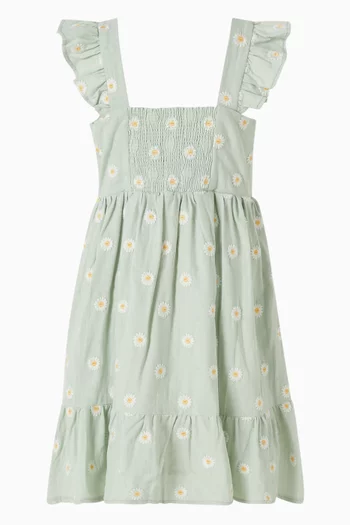 Tess Daisy Dress in Cotton