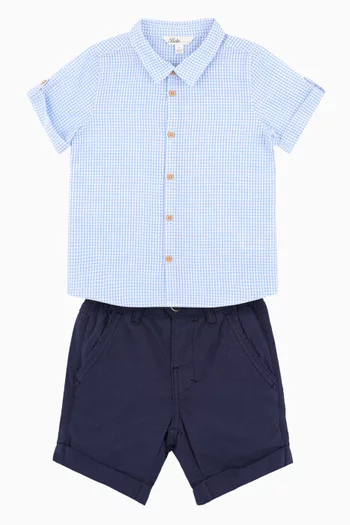 Roman Pocket Chino Shorts in Cotton