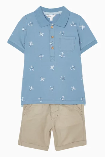 Roman Pocket Chino Shorts in Cotton