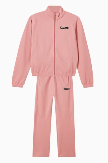 جاكيت قصير بشعار الماركة المقوس 