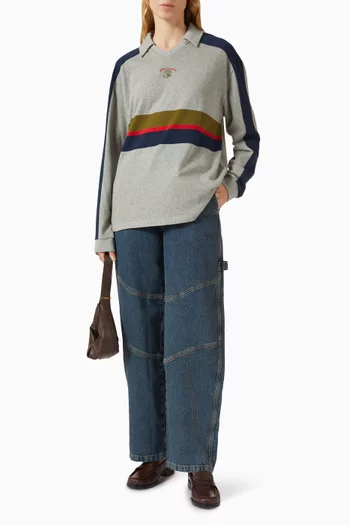 Verity Rugby T-shirt in Organic-cotton