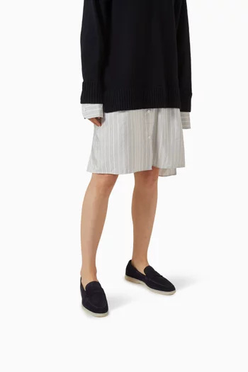 Luciana Loafers in Suede