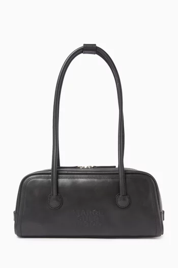 حقيبة مستطيلة جلد