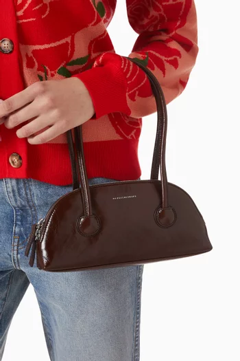 حقيبة كتف بيسيت جلد