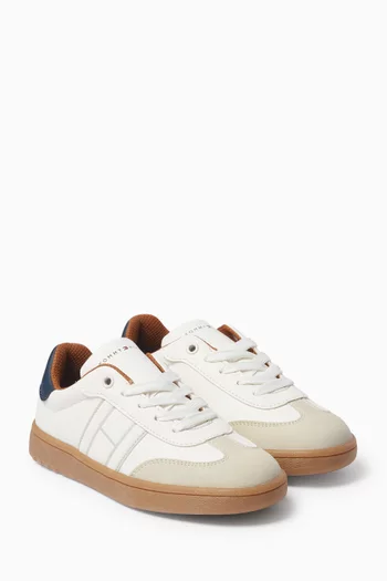 Jack Lace-up Sneakers in Faux Leather