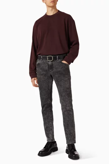 Logo Crewneck Sweater in Knit