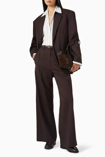 Brickell Pants in Wool-blend