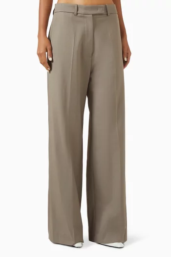 Brickell Pants in Wool-blend