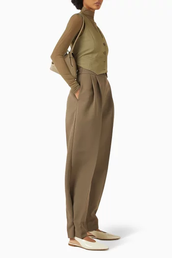 Doyer Pleated Pants