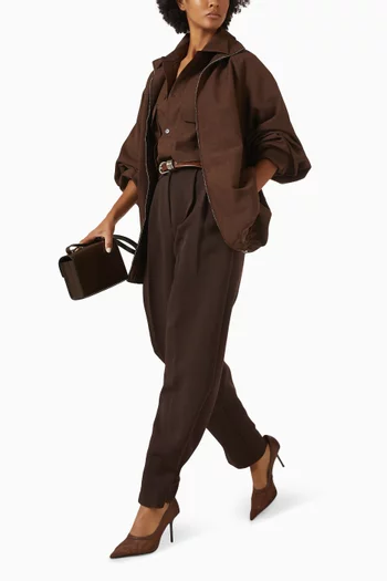Doyer Pleated Pants