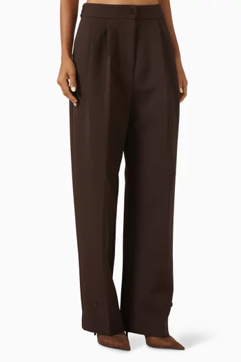 Doyer Pleated Pants