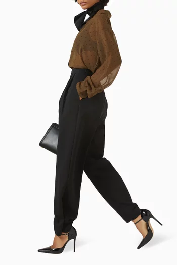 Doyer Pleated Pants