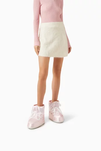 حذاء بوت ايكون بطول الكاحل