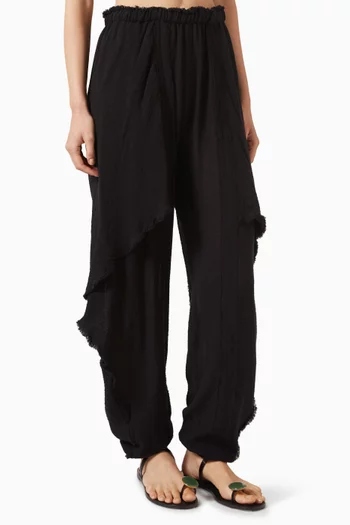 Baazal Pants in Cotton Gauze