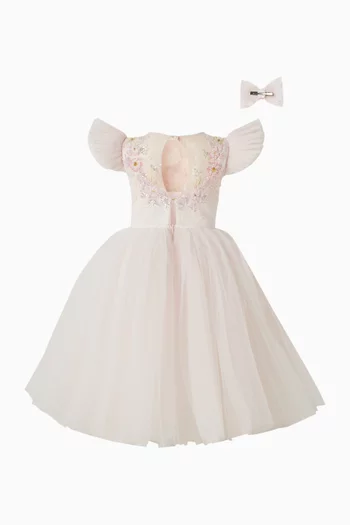 Embellished Dress in Tulle
