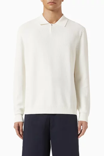 Long-sleeve Polo Shirt