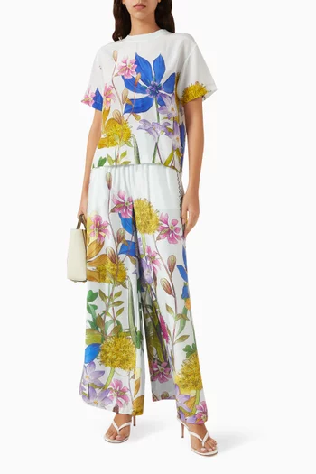 In The Garden Wide-leg Pants