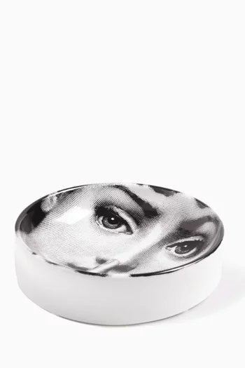 Tema e Variazioni N.334 Ashtray in Porcelain