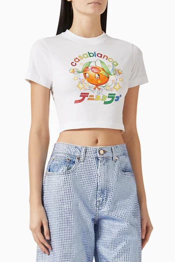 Casa Way Mascot T-shirt in Cotton