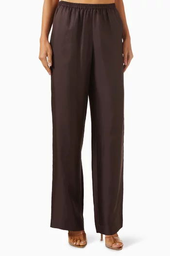 Aldera Pants in Silk-twill