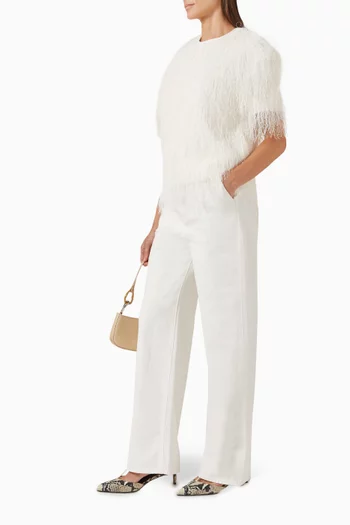 Attu Wide-leg Jeans in Denim