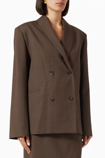 Sancia LDS Shawl Collar Blazer in Wool