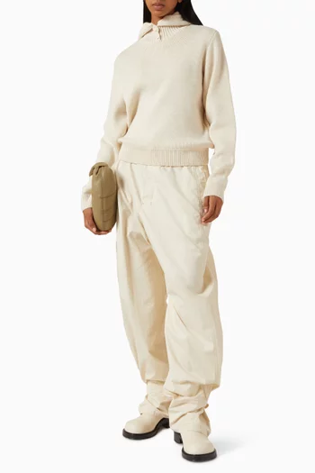 Hooded Sweater in Knit