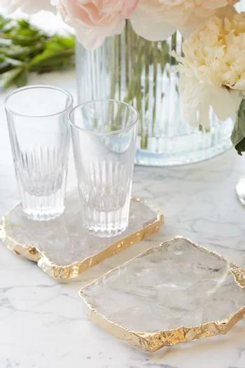 Kivita Crystal Coaters, Set of 2