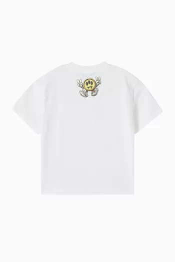 Printed T-shirt in Cotton