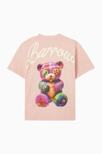 Printed T-shirt in Cotton