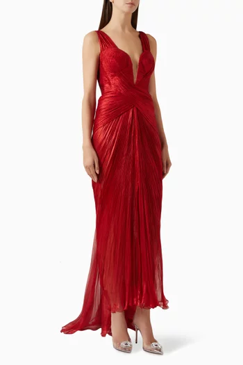 Corinna Gown in Silk