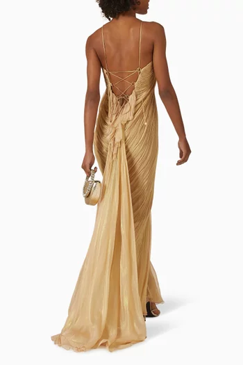 Pia Gown in Silk