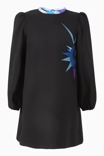 فستان بطبعة كبسولة