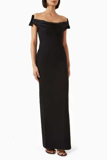 Livia Off-shoulder Maxi Dress