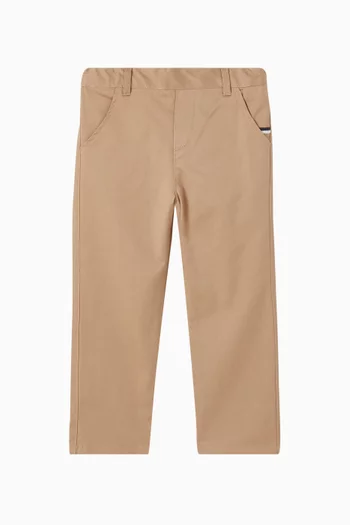 Straight-fit Pants in Cotton