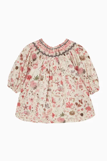Floral-print Dress