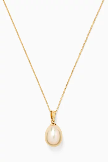 Kiku Jolie Pearl Necklace in 18kt Gold
