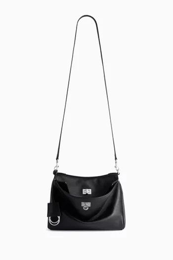 Small Rodeo Messenger Bag in Smooth Calfskin