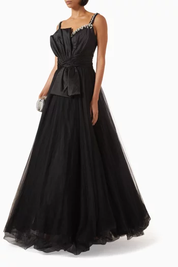 Sweetheart Ball Gown in Tulle & Satin