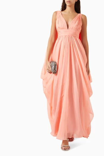 Drape Gown in Chiffon