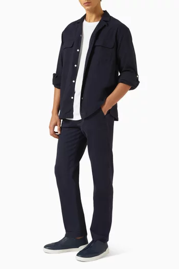 Chino Pants in Organic Cotton-twill