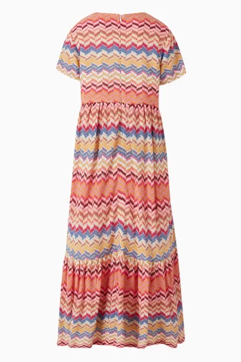 Zigzag Knit Dress