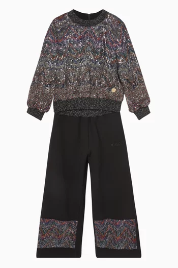 Sequin-embellished Sweater