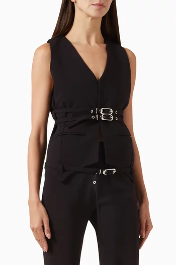 Kenny Vest in Viscose Blend