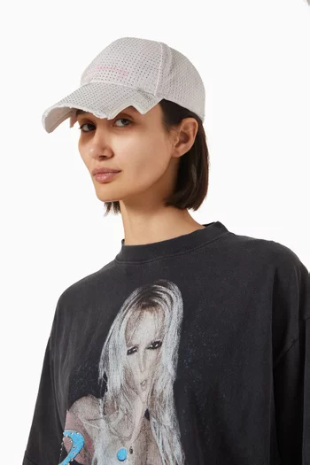 Britney Spears Series Cap in Cotton Drill